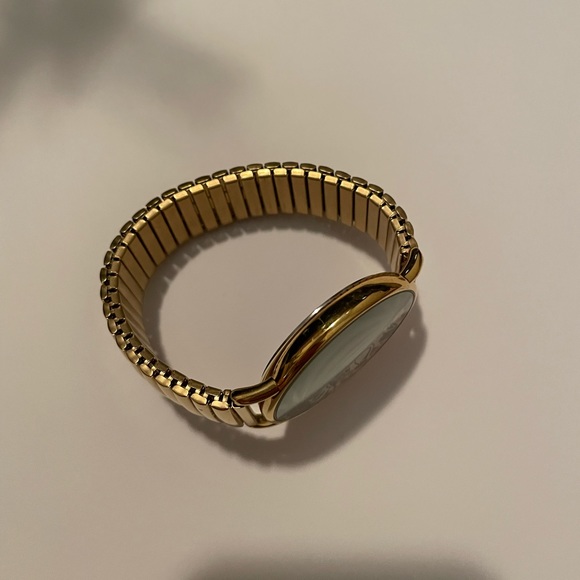 Betsy’s Johnson Gold Cheetah Watch - Picture 2 of 3